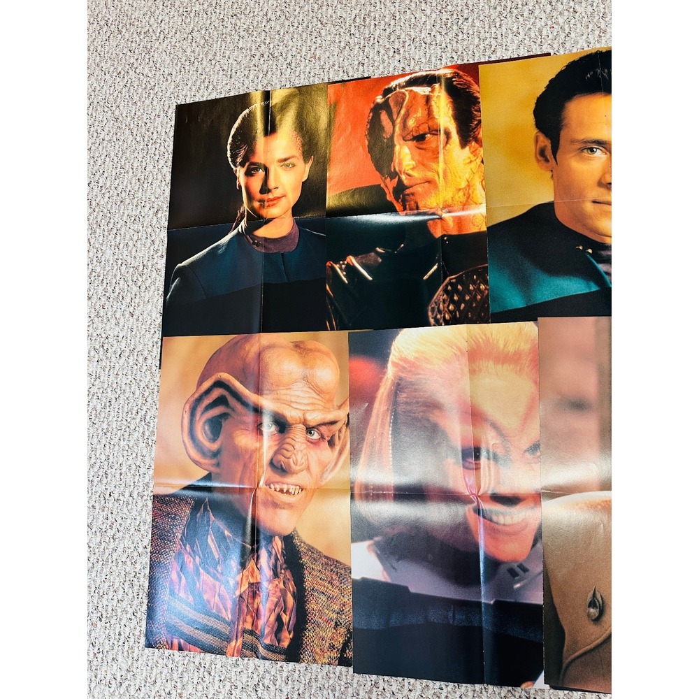 Lot of 11 Star Trek Deep Space Nine Double Sided Posters 21 X 16 Quark & More - Picture 3 of 7